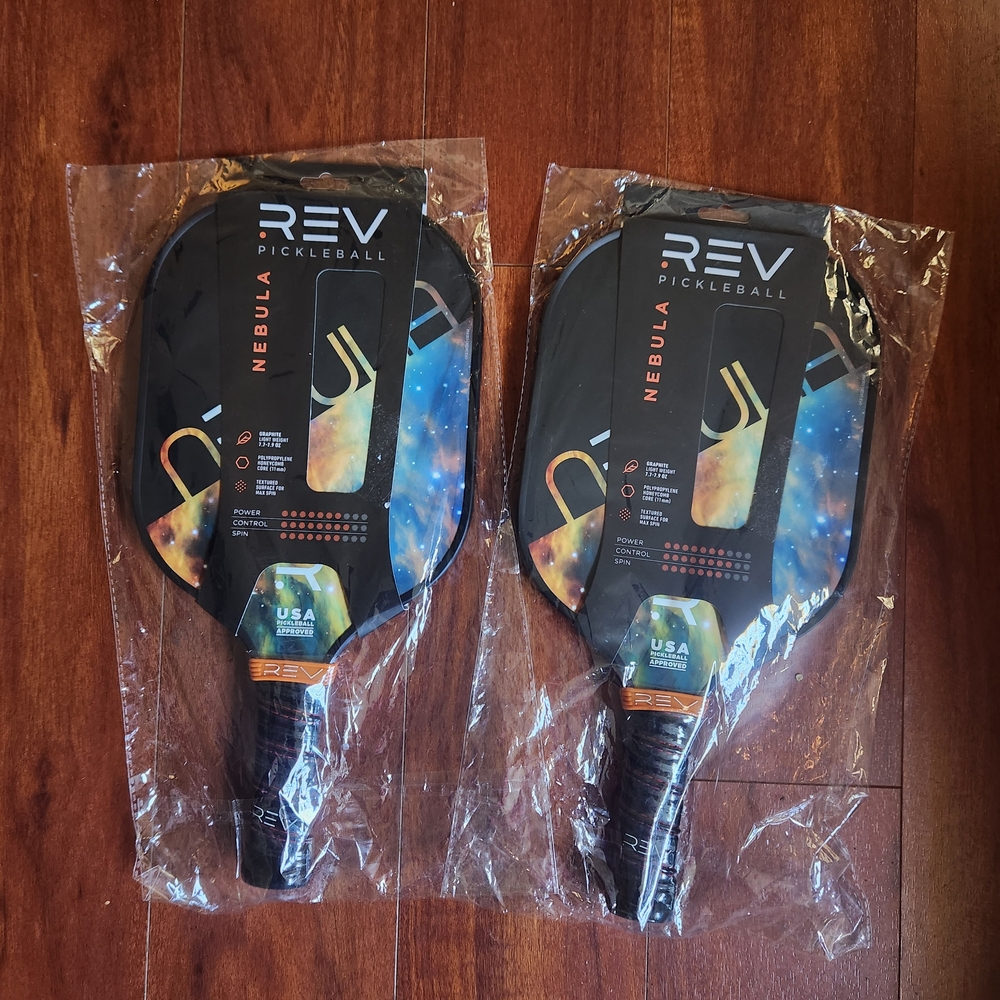 Pickleball Paddle - Nebula Design Set Of 2